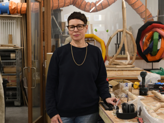 Eva Rothschild (2023). Photo by Ann Purkiss, RA.