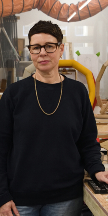 Eva Rothschild (2023). Photo by Ann Purkiss, RA.