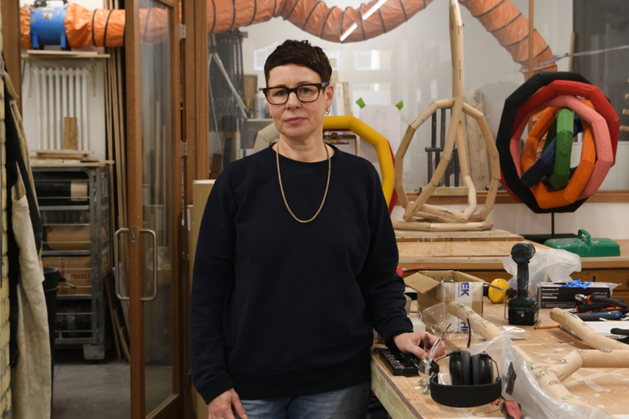 Eva Rothschild (2023). Photo by Ann Purkiss, RA.