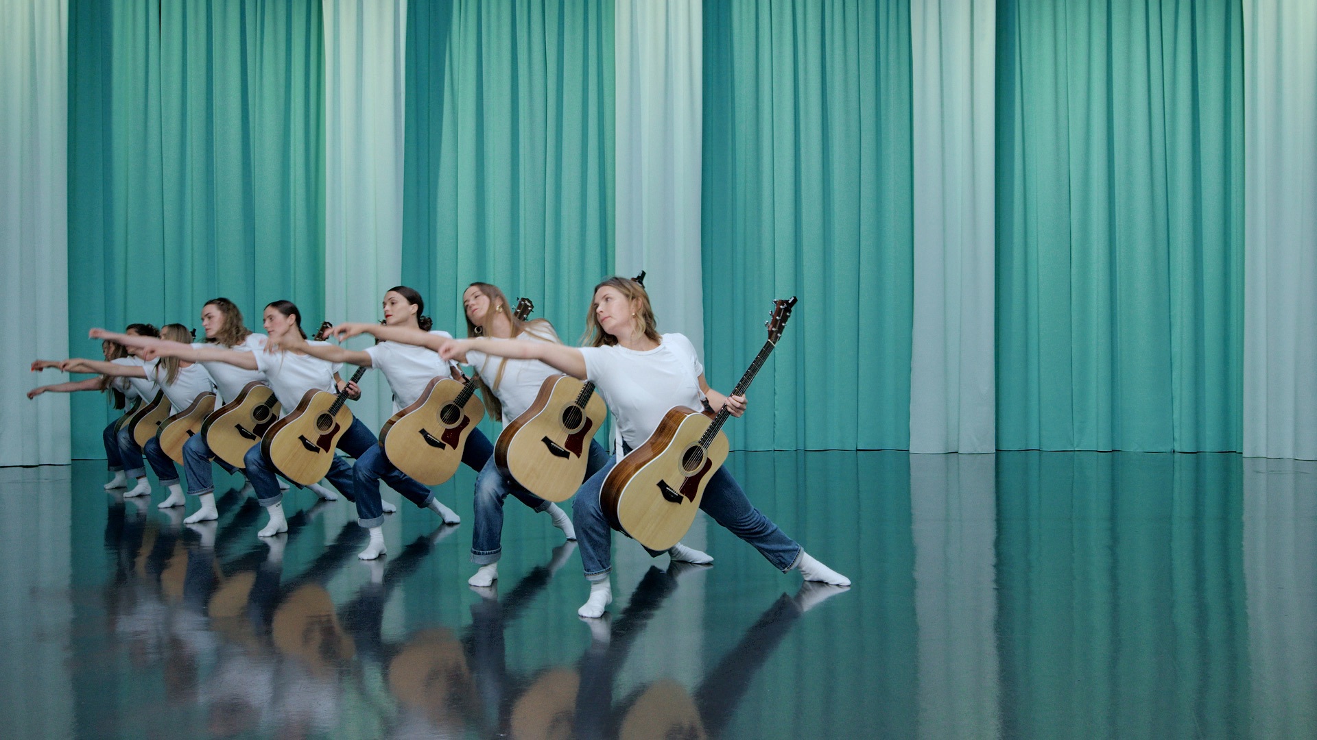 Ragnar Kjartansson, Margrét Bjarnadóttir, & Bryce Dessner, No Tomorrow, 2022. © Ragnar Kjartansson, Margrét Bjarnadóttir, and Bryce Dessner. Courtesy the artists, Luhring Augustine, New York and i8 Gallery, Reykjavik.jpeg